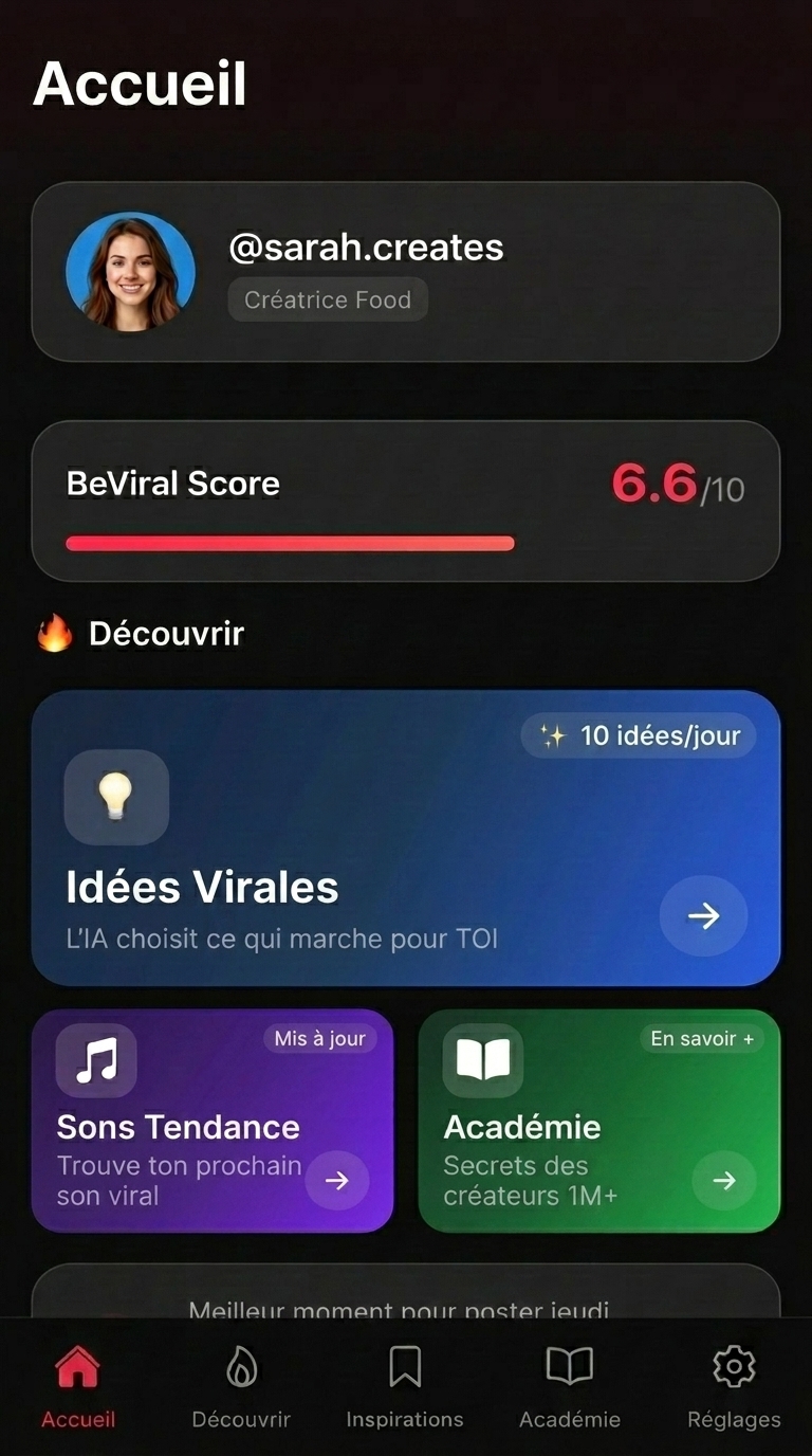 beViral Accueil